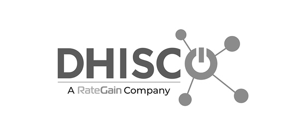 dhisco a rategain company logo