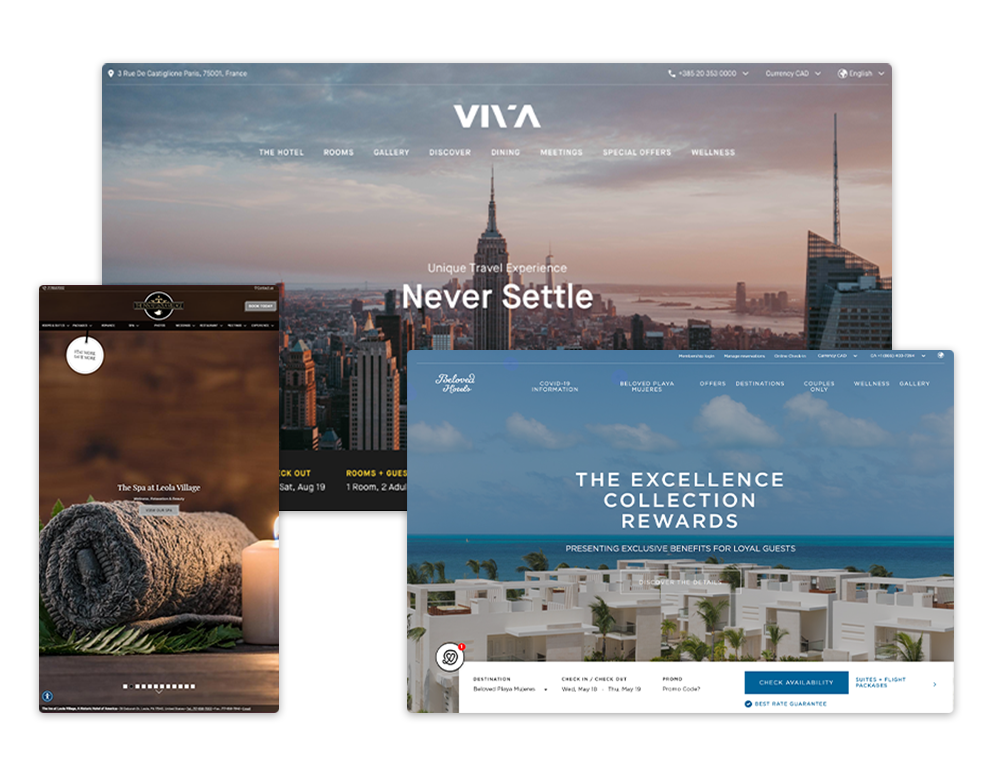 Hotel Websites responsive